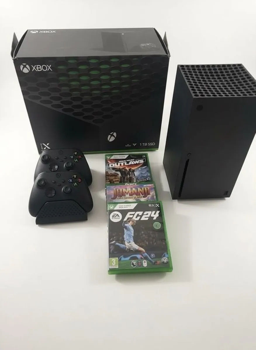 Xbox series x with 2x controllers - Image 1