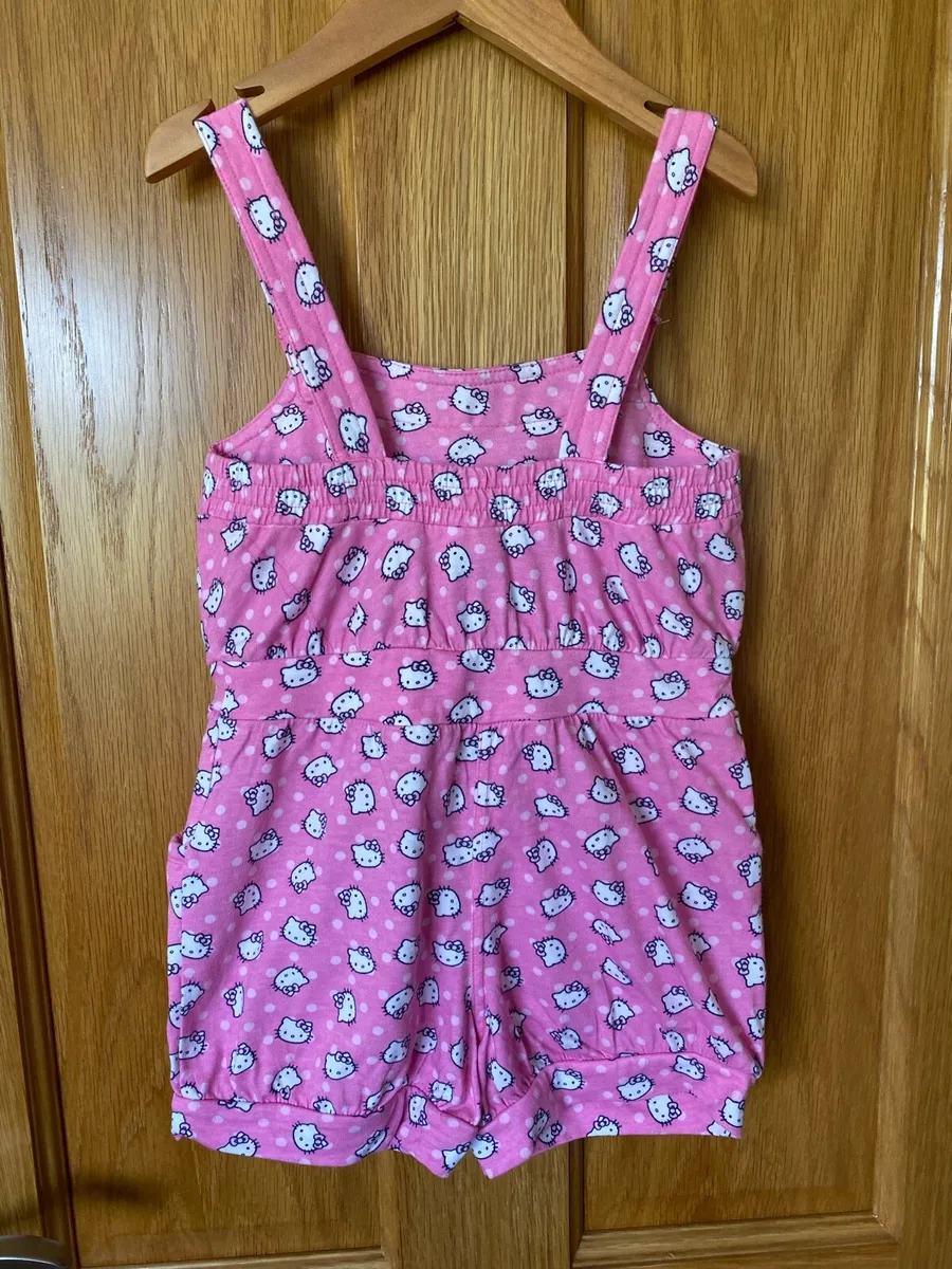 Girl’s Sanrio Hello Kitty Dungarees /  Playsuit - Image 2