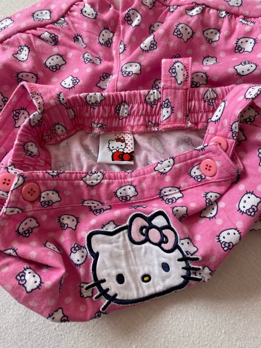 Girl’s Sanrio Hello Kitty Dungarees /  Playsuit - Image 3