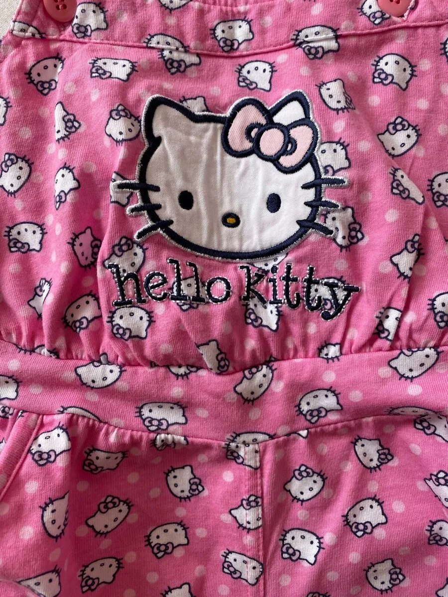 Girl’s Sanrio Hello Kitty Dungarees /  Playsuit - Image 4