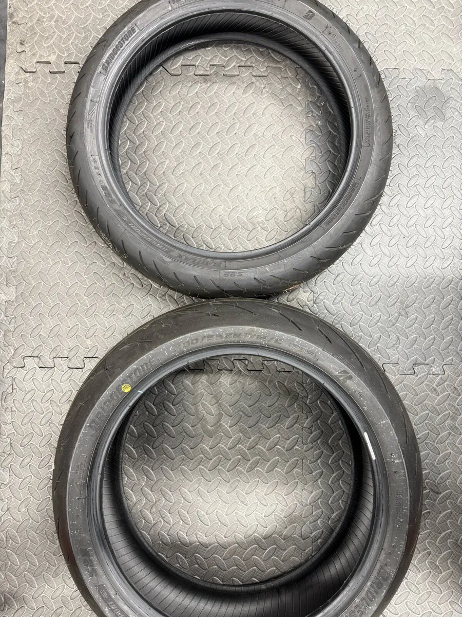 Bridgestone battlax tires (New) - Image 1