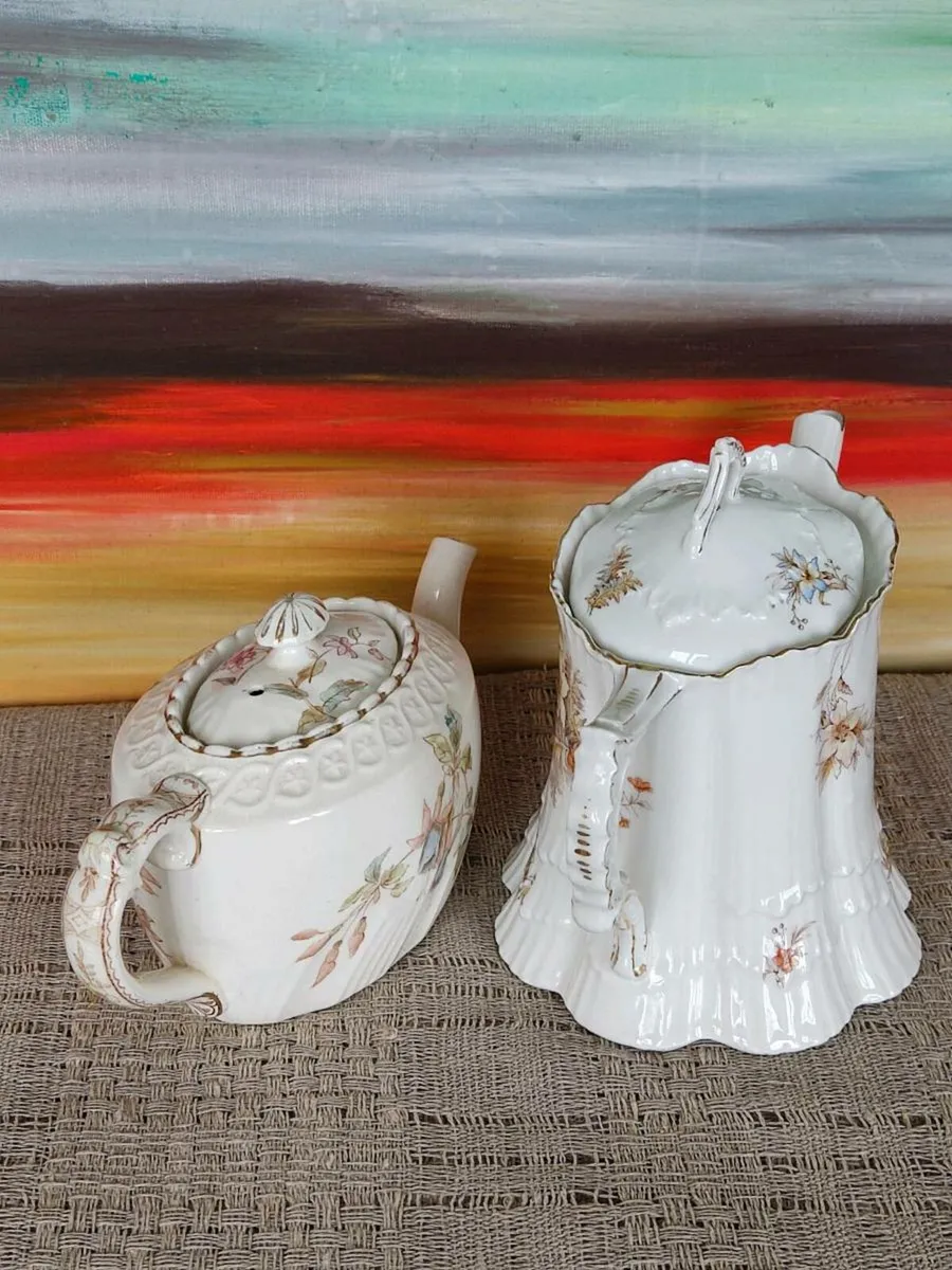 Rare Antique  Edward F Bodley & Son tea pot - Image 4