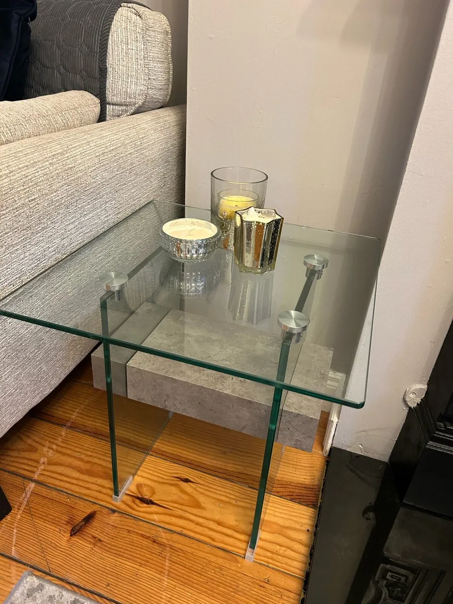 Glass table set - Image 3