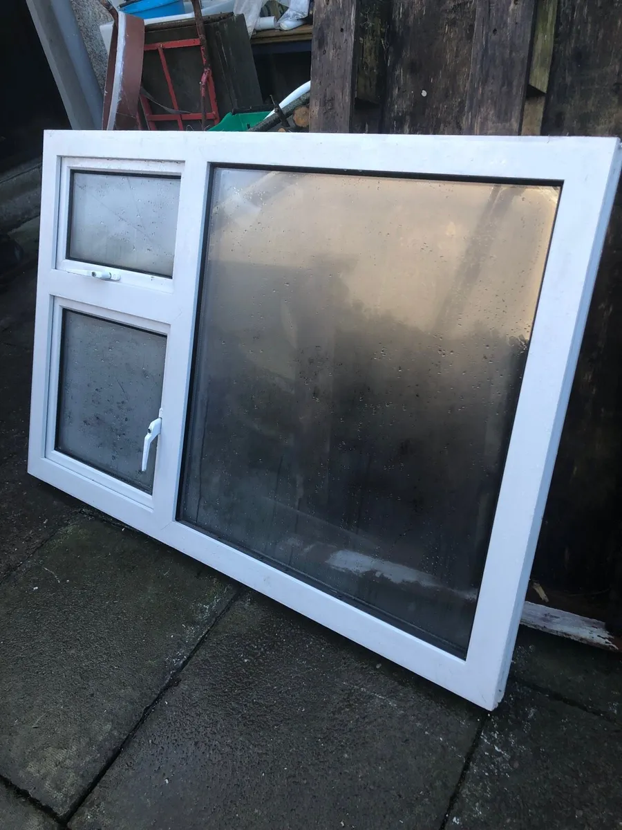 White Pvc double glazed window - Image 2