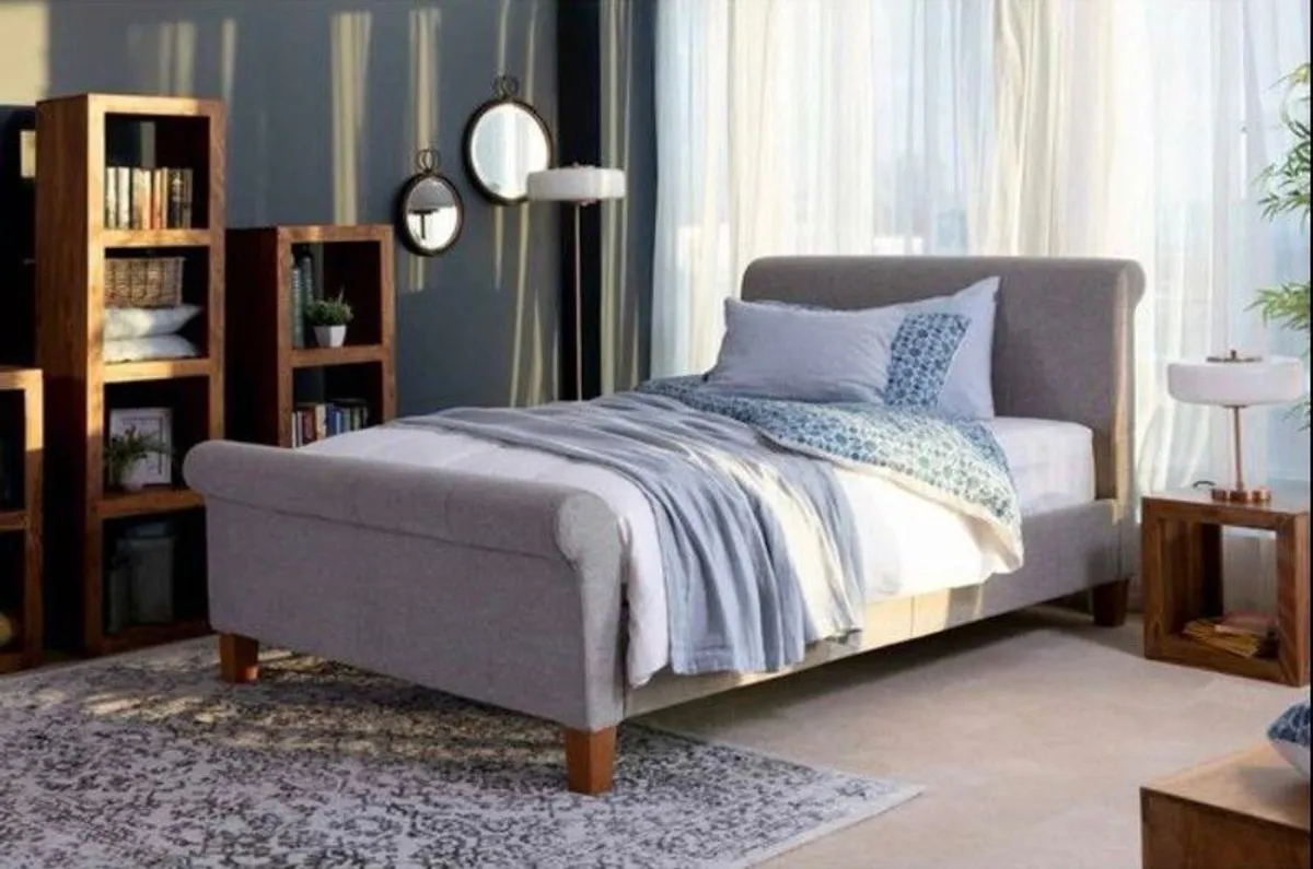 Bed Frame & Mattress - Image 1