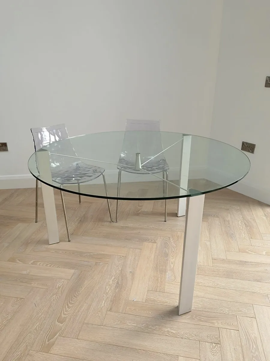 Glass Dining Table - Image 3