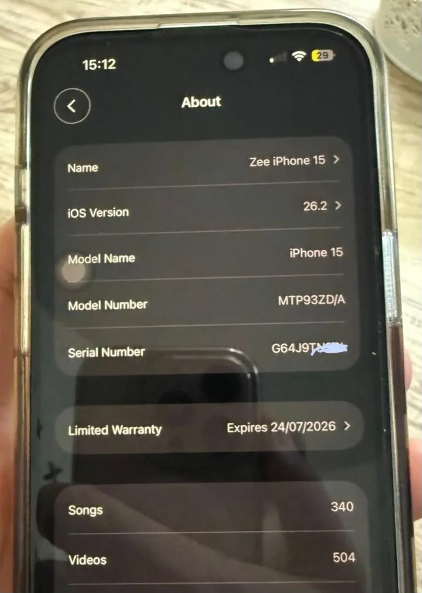 iPhone 15 | 256GB | 99% battery health | - Image 4