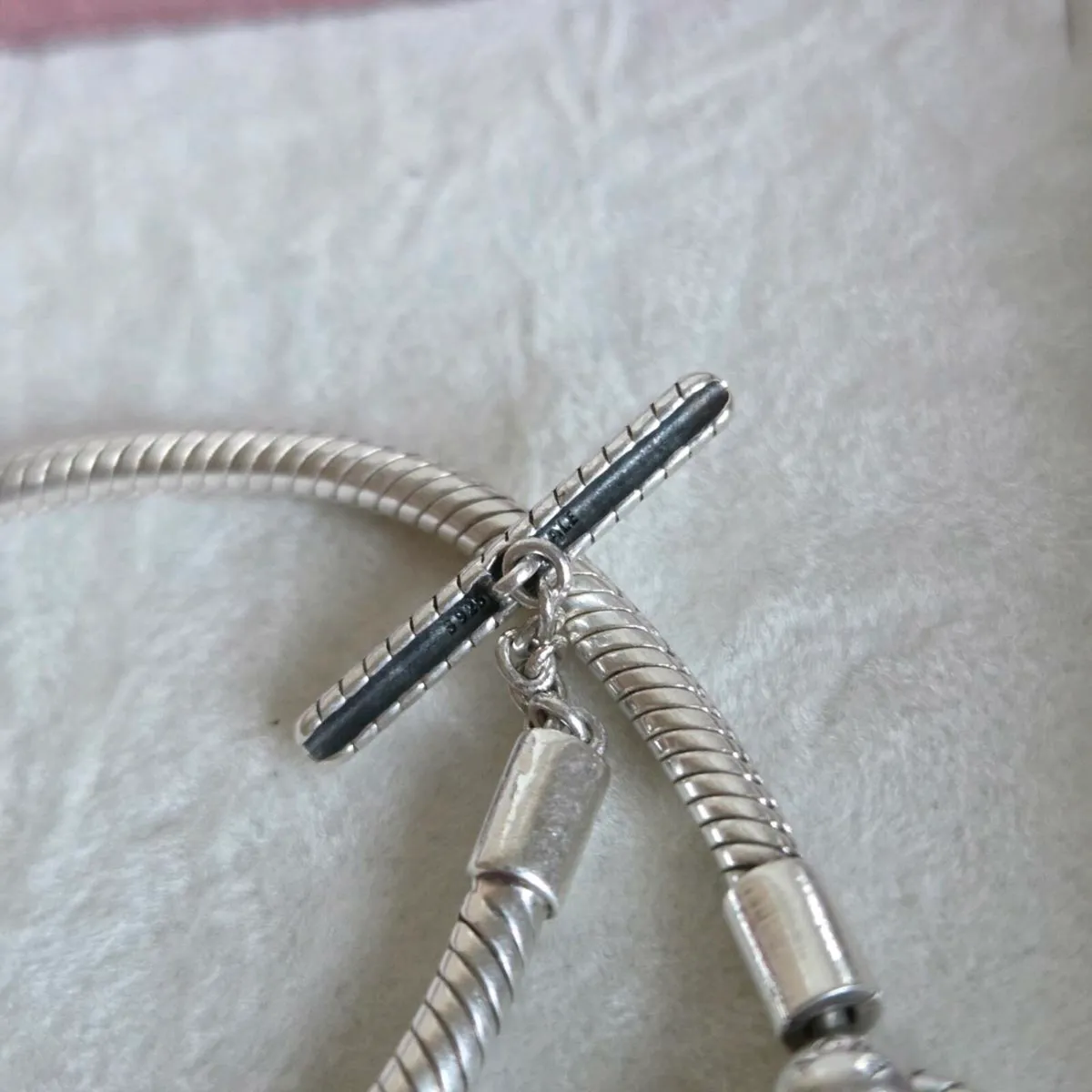 Pandora bracelet T-bar excellent condition - Image 2