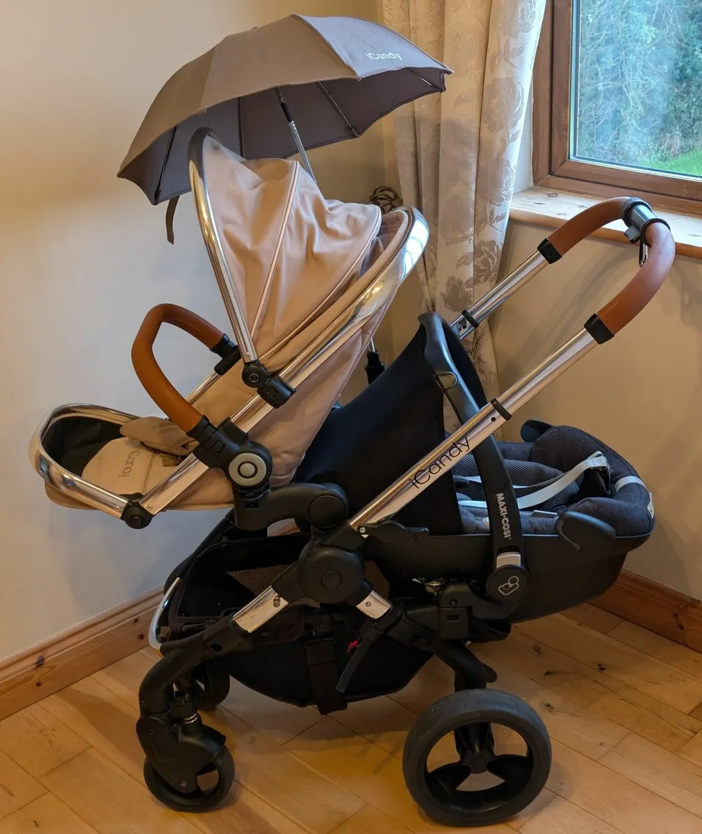 iCandy Peach 3 Butterscotch Travel System - Image 1