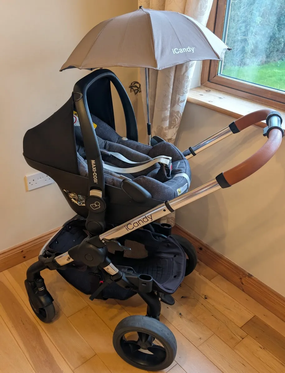 iCandy Peach 3 Butterscotch Travel System - Image 3