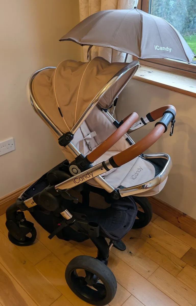 iCandy Peach 3 Butterscotch Travel System - Image 4