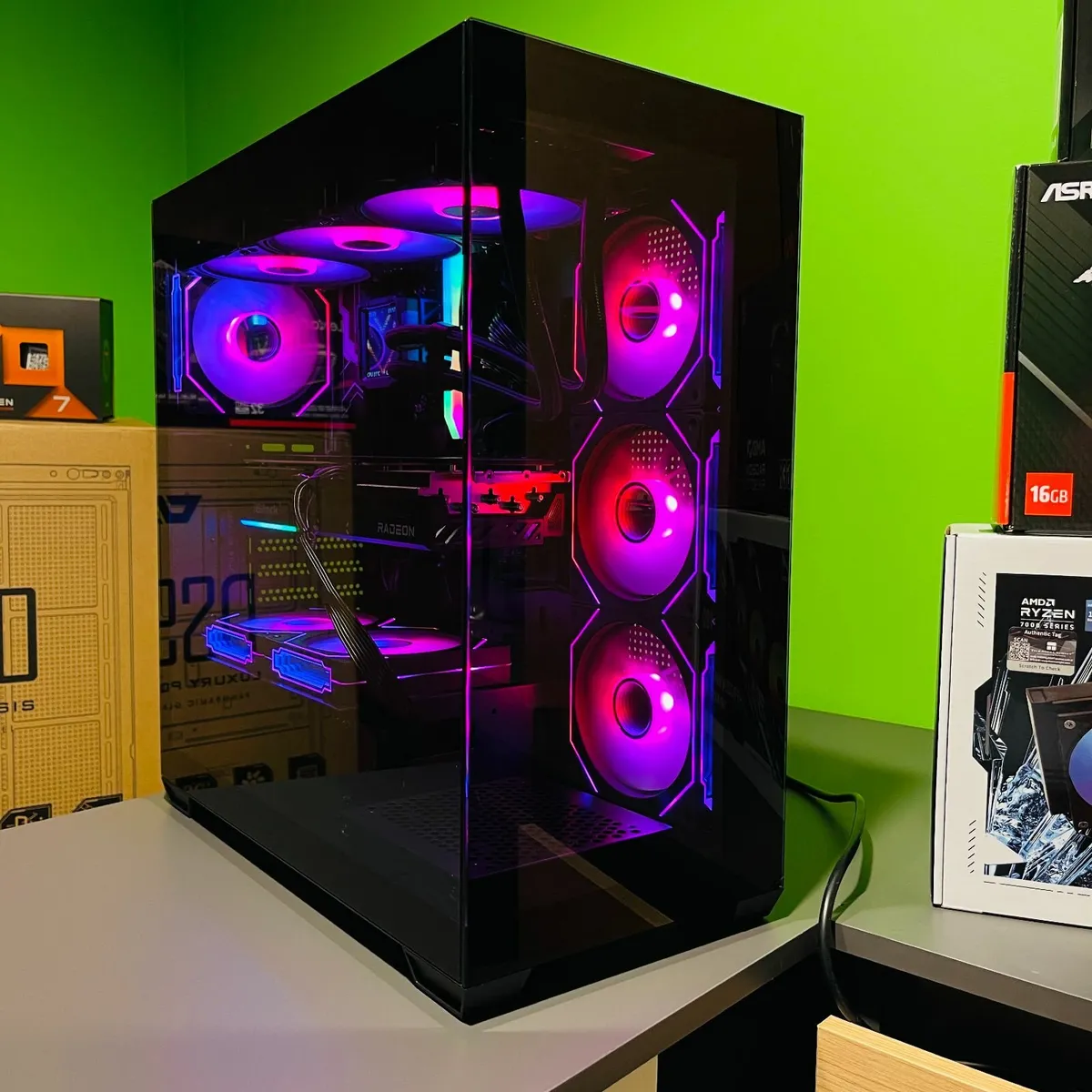 AMD Ryzen Gaming PC 7 7800X3D, RX 9070 XT 16GB - Image 3