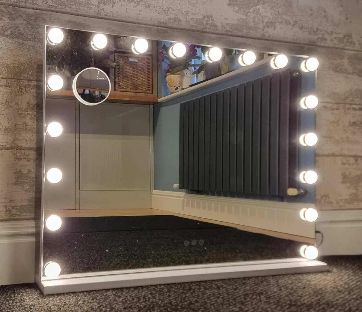 Makeup LED Mirror Cosmetic Dressing Table Dual LED - Image 2