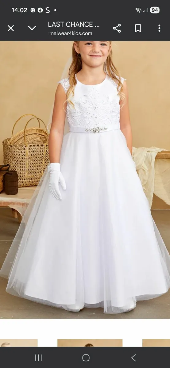 First Holy Communion Dress