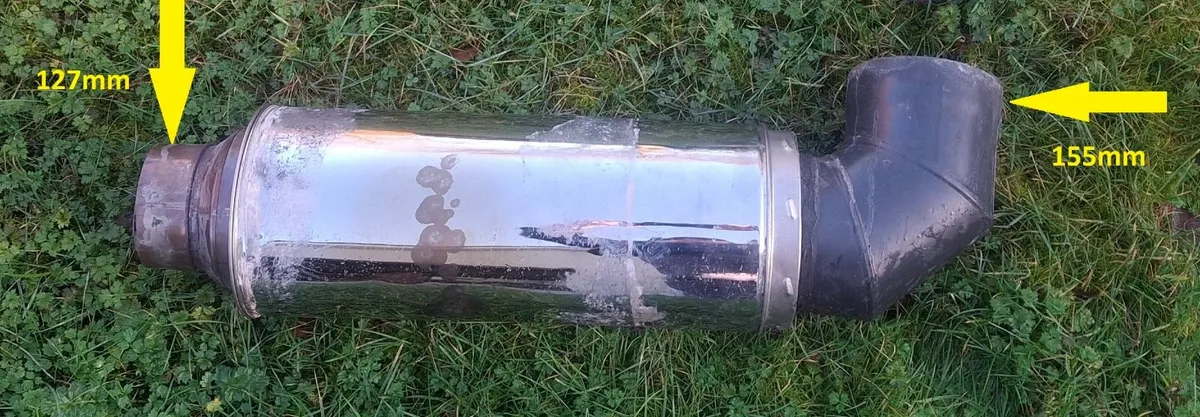 Stove flue & spinning anti draft cowl - Image 2