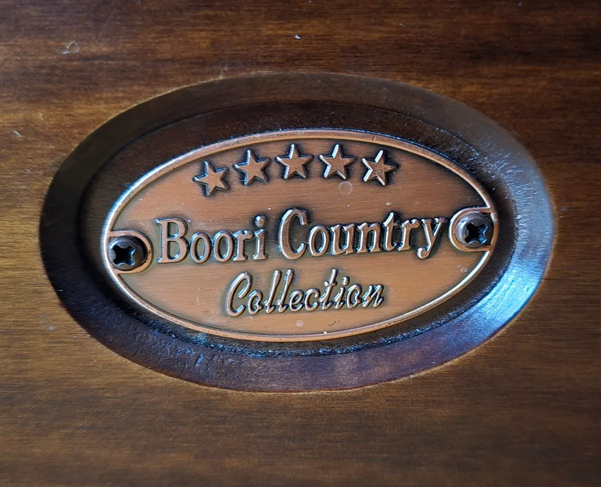 Boori Sleigh Country Cotbed in rich Mahogany - Image 2