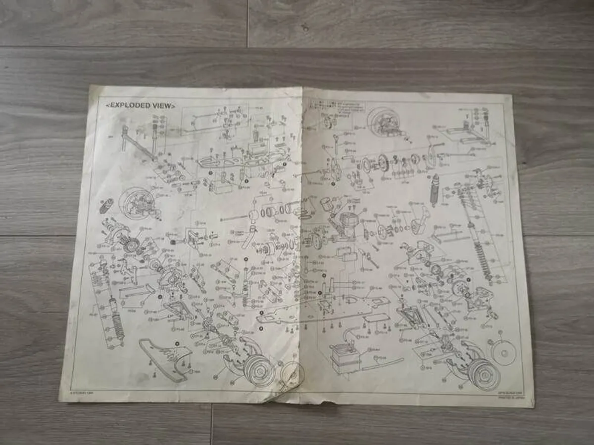 Vintage Kyosho GP10 FW02 Opel Calibra V6 - Image 2