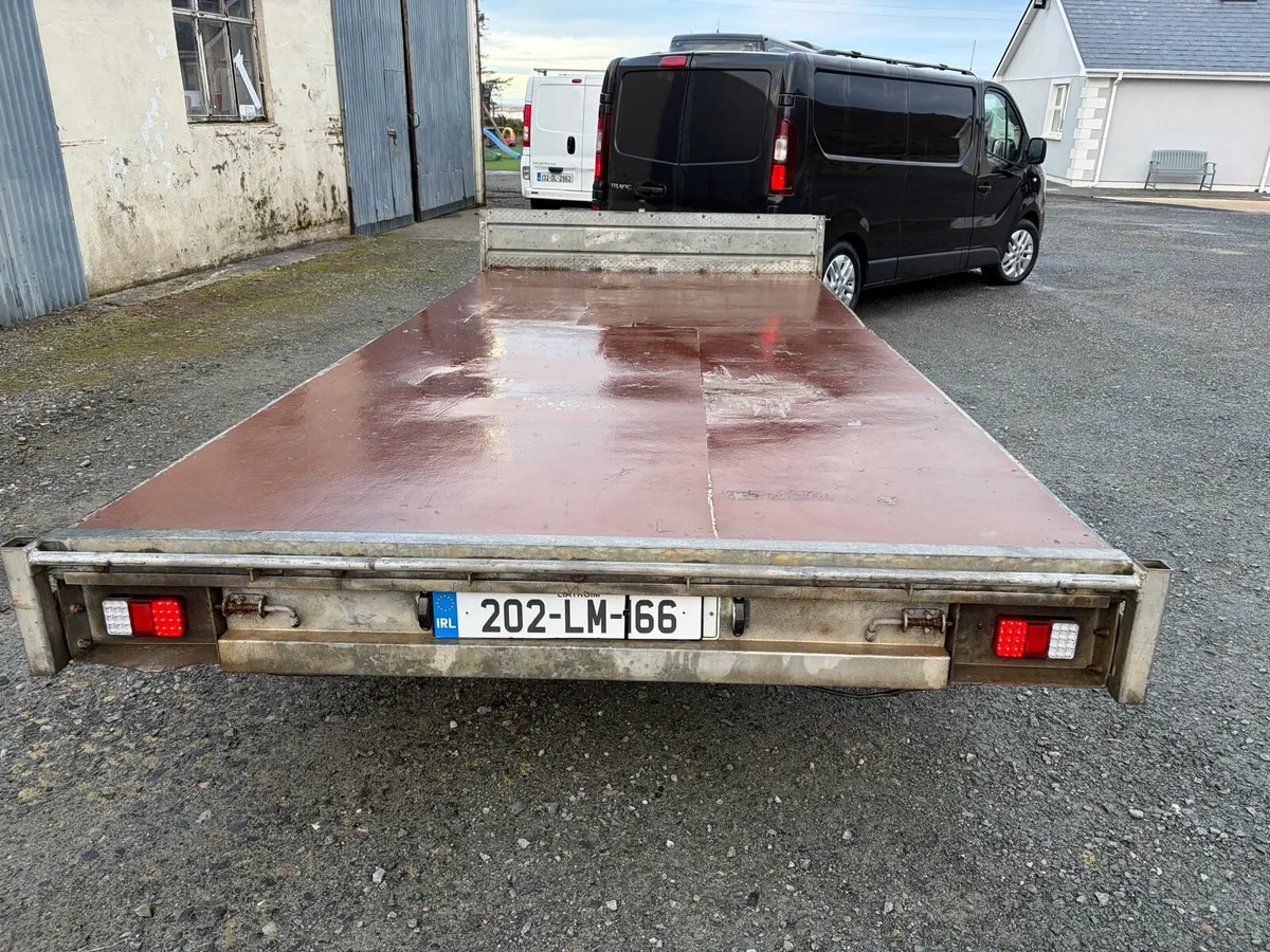 14 foot indespension flat bed trailer - Image 4