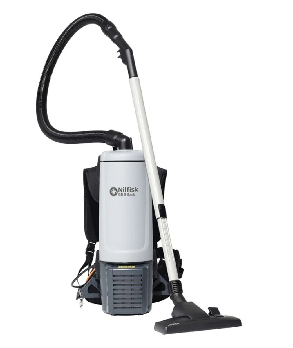 Nilfisk GD5 Hepa Backpack vaccum - Image 1