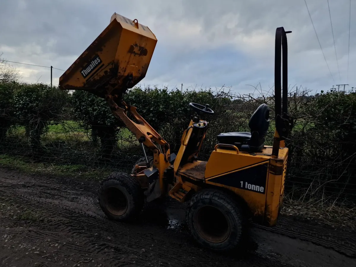 Thwaites 1 ton high tip dumper - Image 2