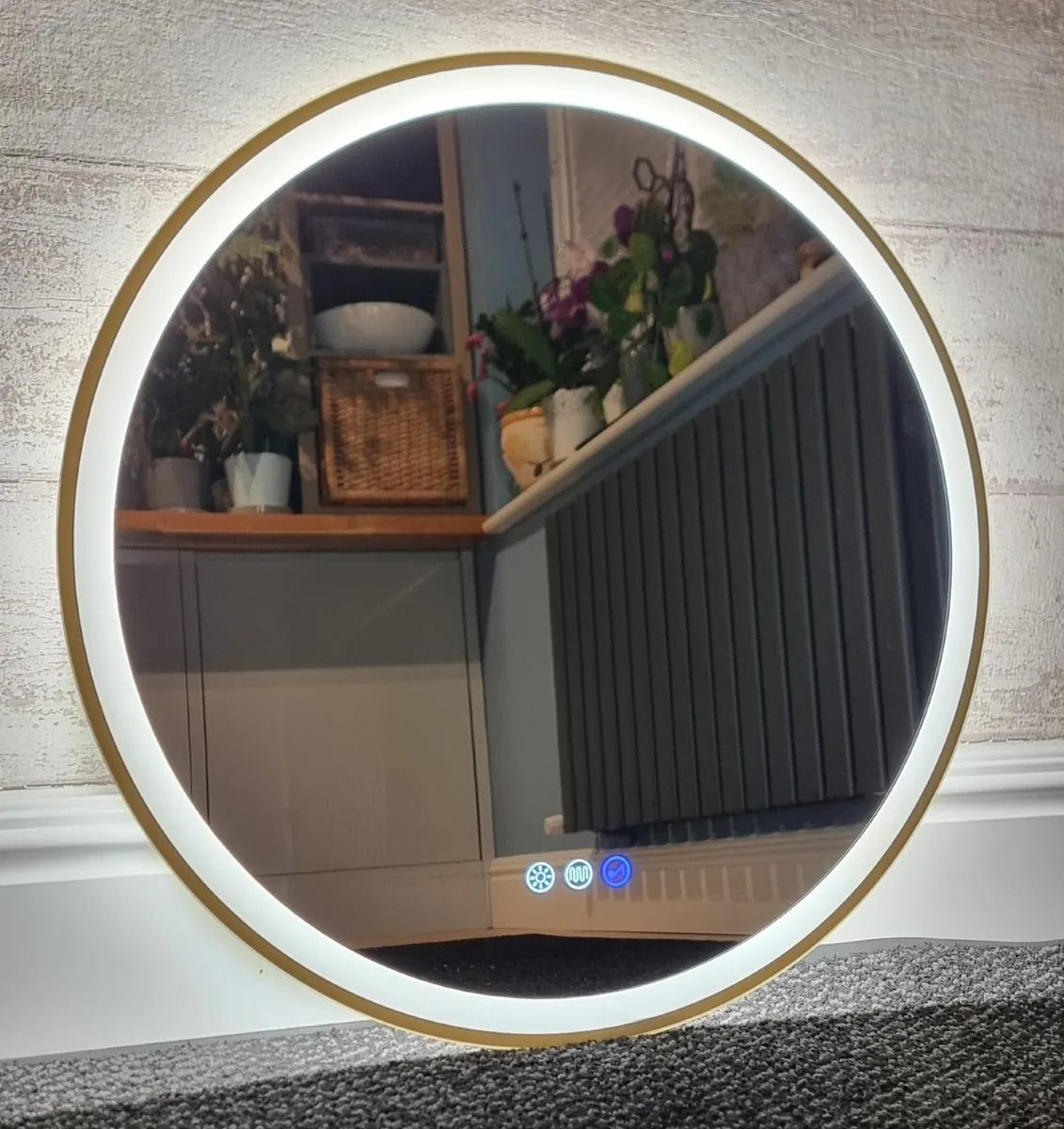 LED Bathroom Mirror Gold Bluetooth Speakers for sale in Co. Dublin for ...