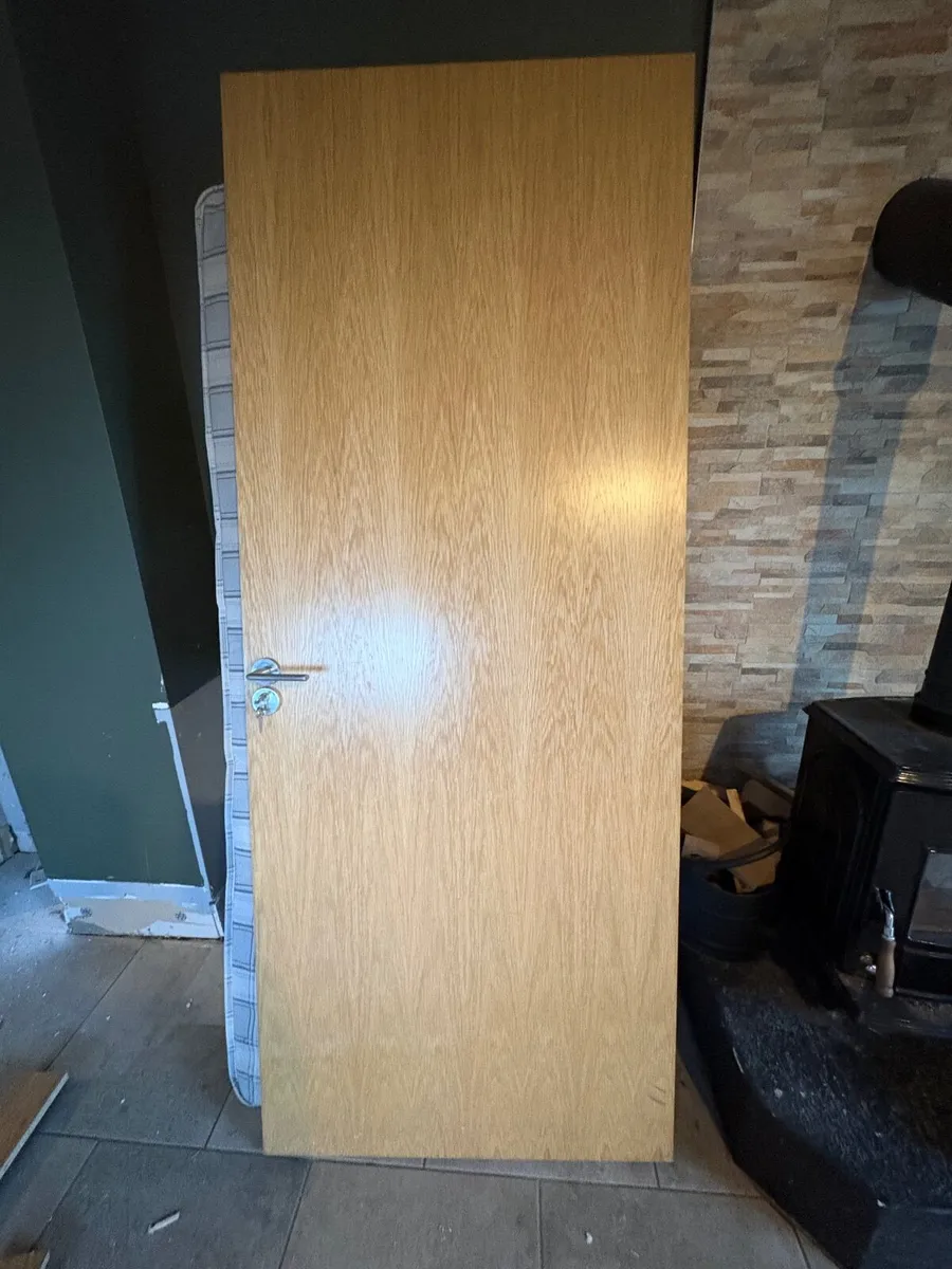 Solid wood door
