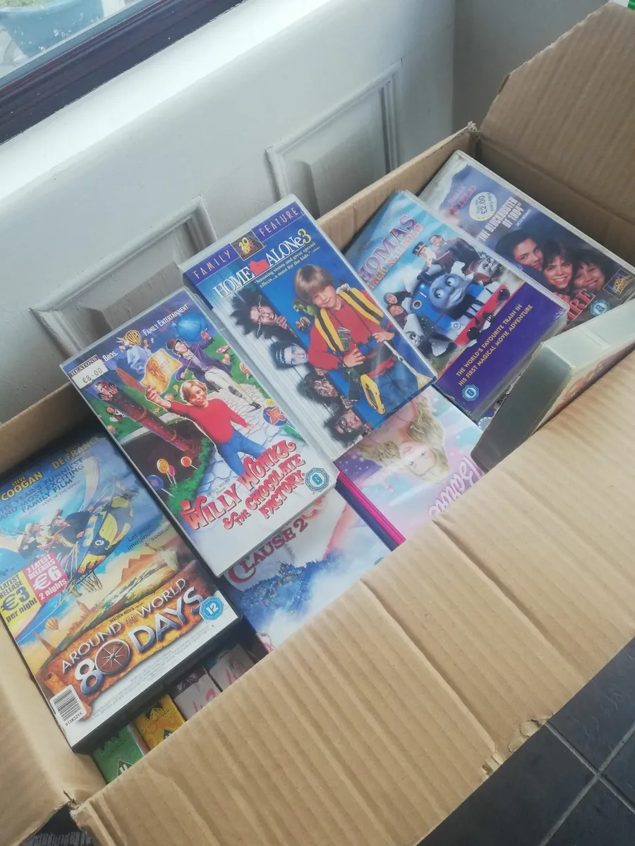 Free. Large box of Chikdren's Video Tapes - Image 3