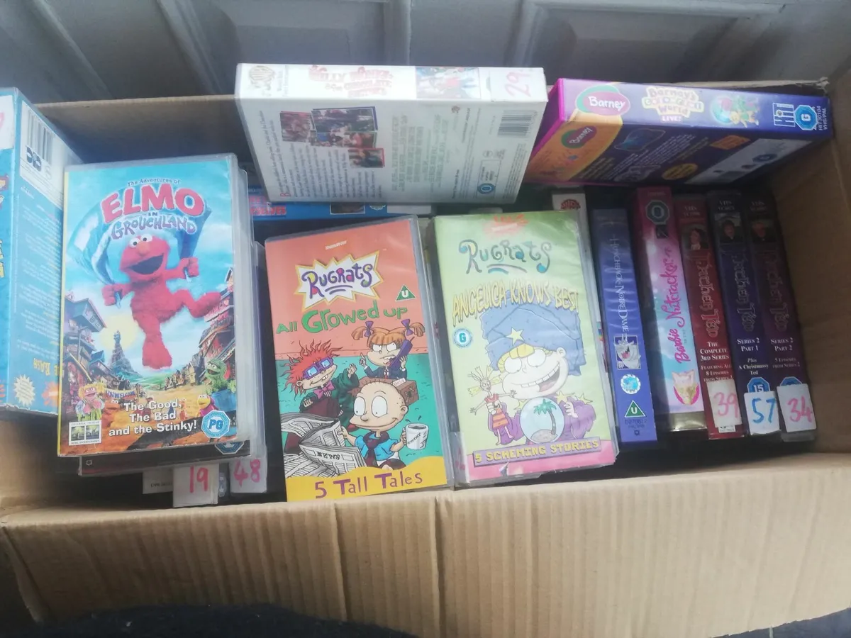 Free. Large box of Chikdren's Video Tapes - Image 4