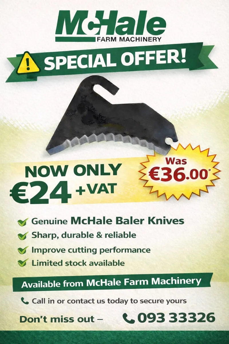 MCHALE BALER KNIVES - Image 1