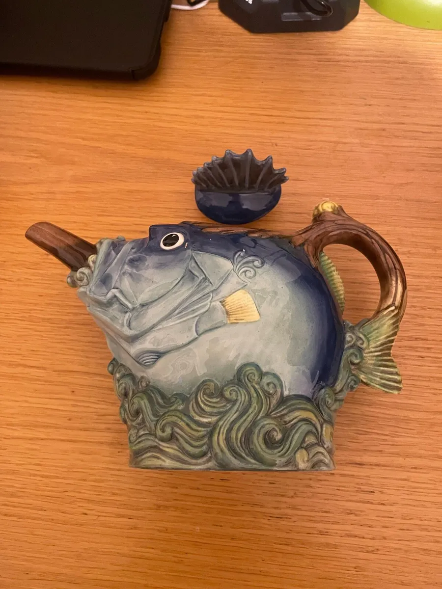 Minton Fish Teapot - Image 2