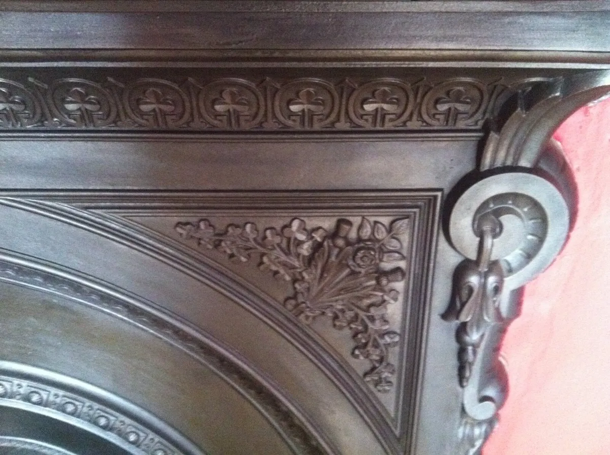 Victorian Cast Iron Fireplace - Image 3