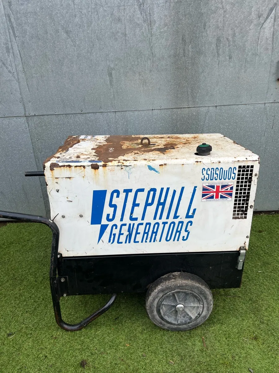 Backup Diesel Generator Stephill 6 KVA - Image 1