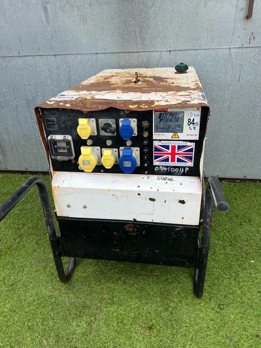Backup Diesel Generator Stephill 6 KVA - Image 4