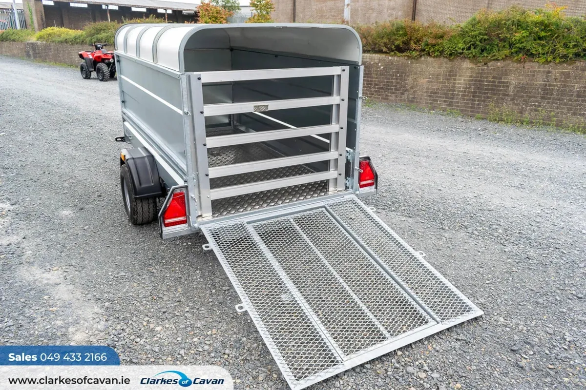 New MTEC 8ftx4ft Canopy Trailer - Image 2