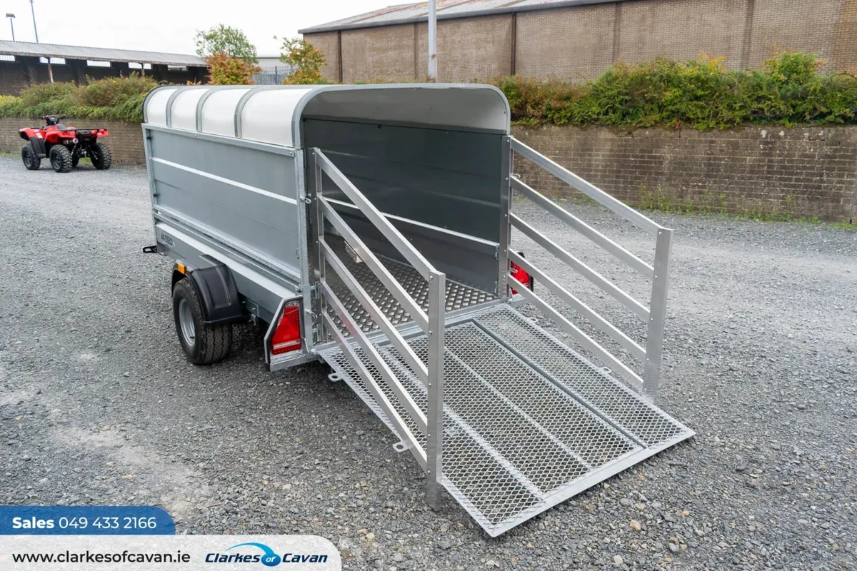 New MTEC 8ftx4ft Canopy Trailer - Image 3