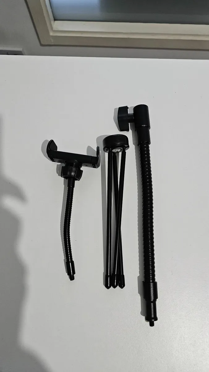 Ring Light LED Desktop Light with Tripod Stan - Image 4