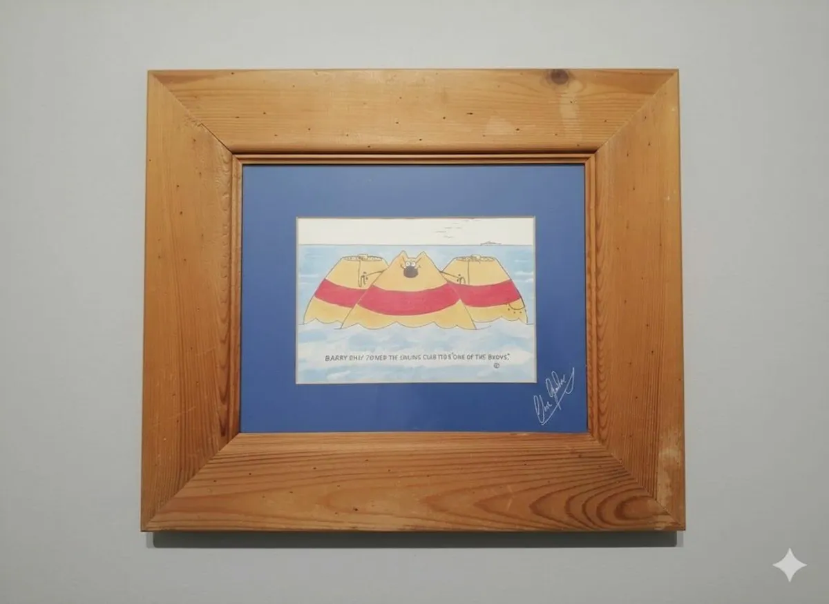 Nautical Humour Signed Clive Gardner Print - Image 1