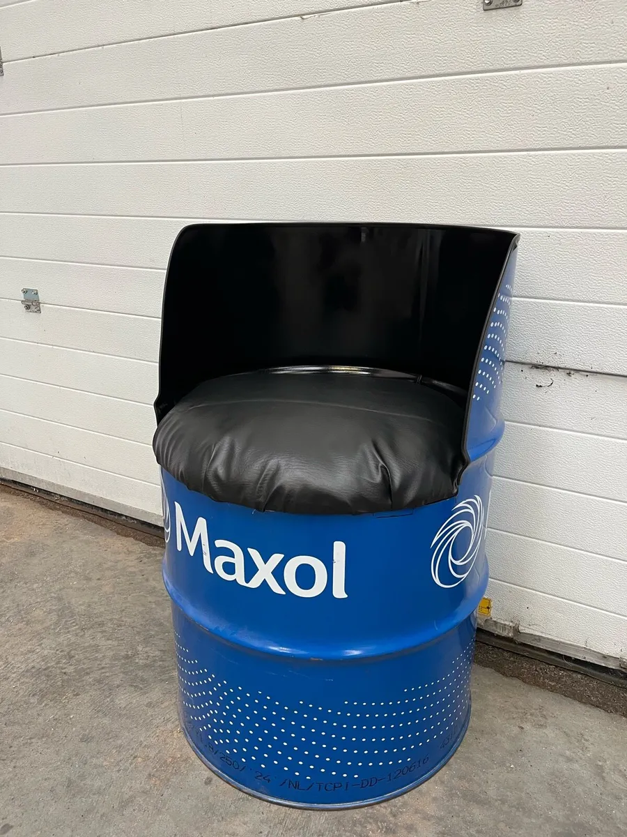 Oil barrel chair - Image 3