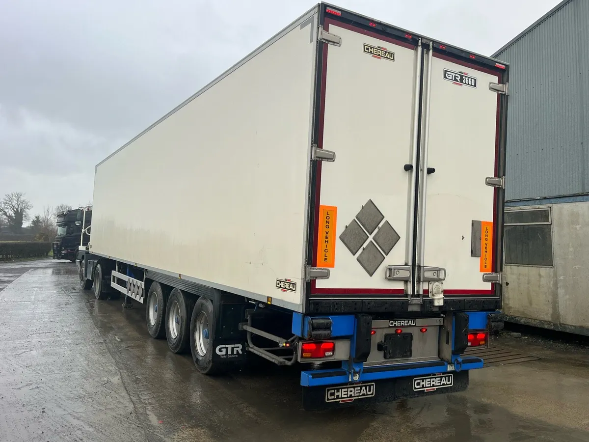 2017 Chereau twin evap fridge trailer - Image 2
