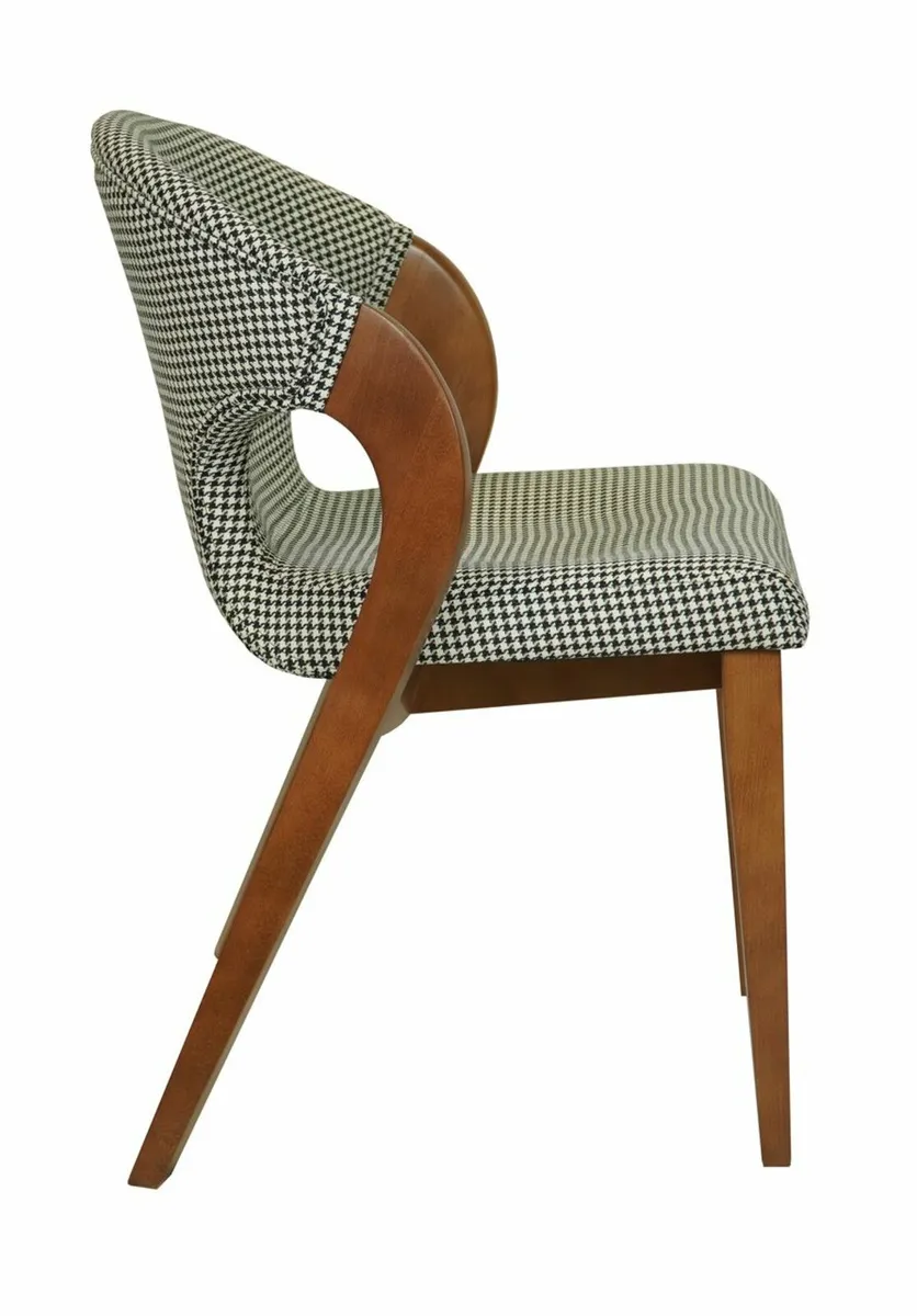 Walnut Harmony Armchair – Pepitka Dining Chair - Image 2