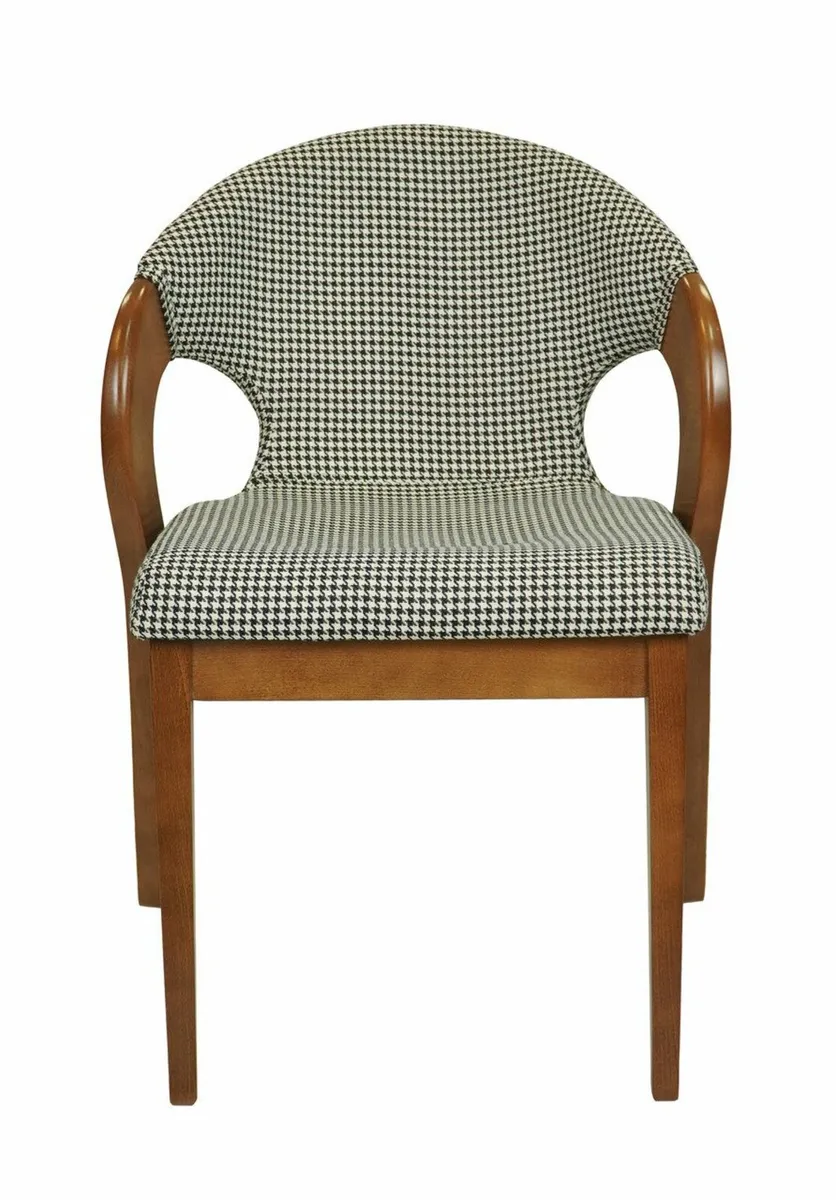 Walnut Harmony Armchair – Pepitka Dining Chair - Image 3