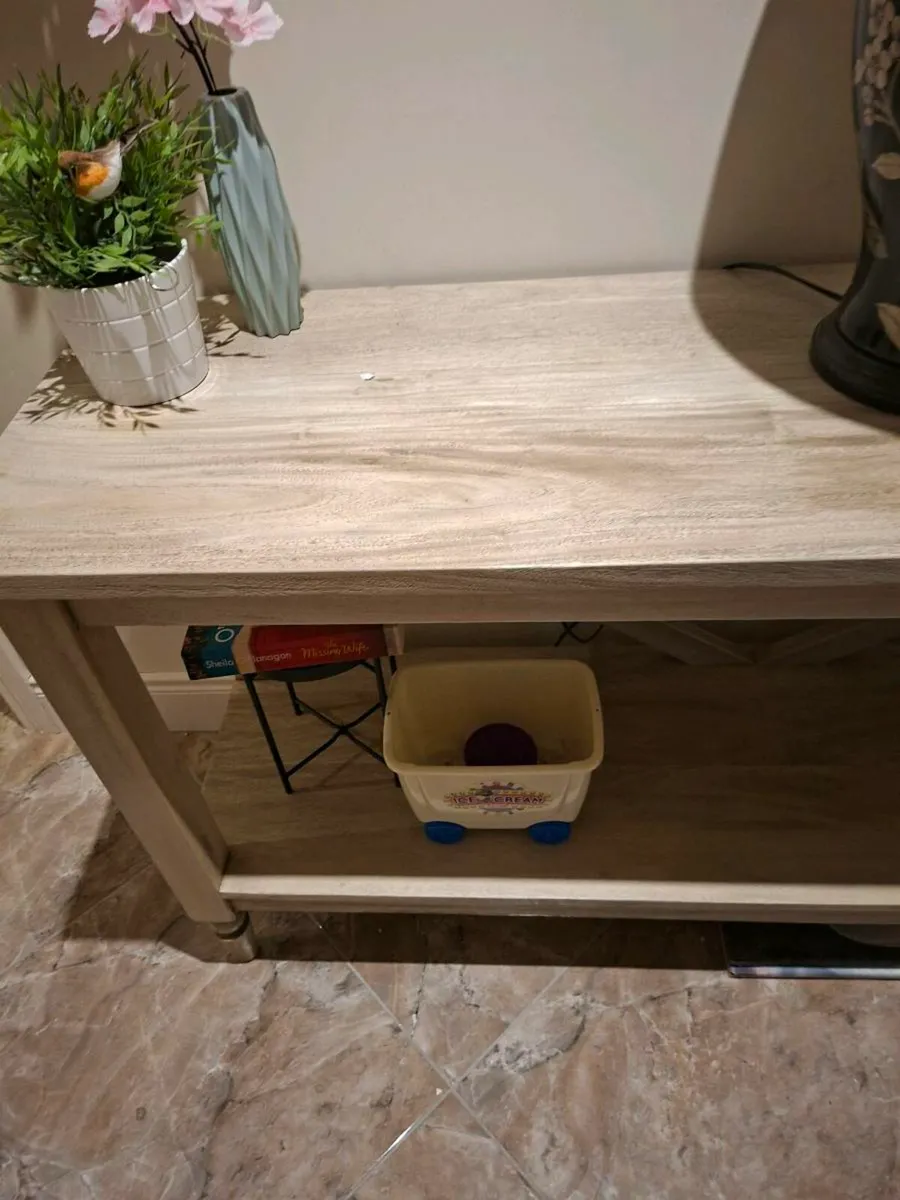 Large Solid wood hall table - Image 2