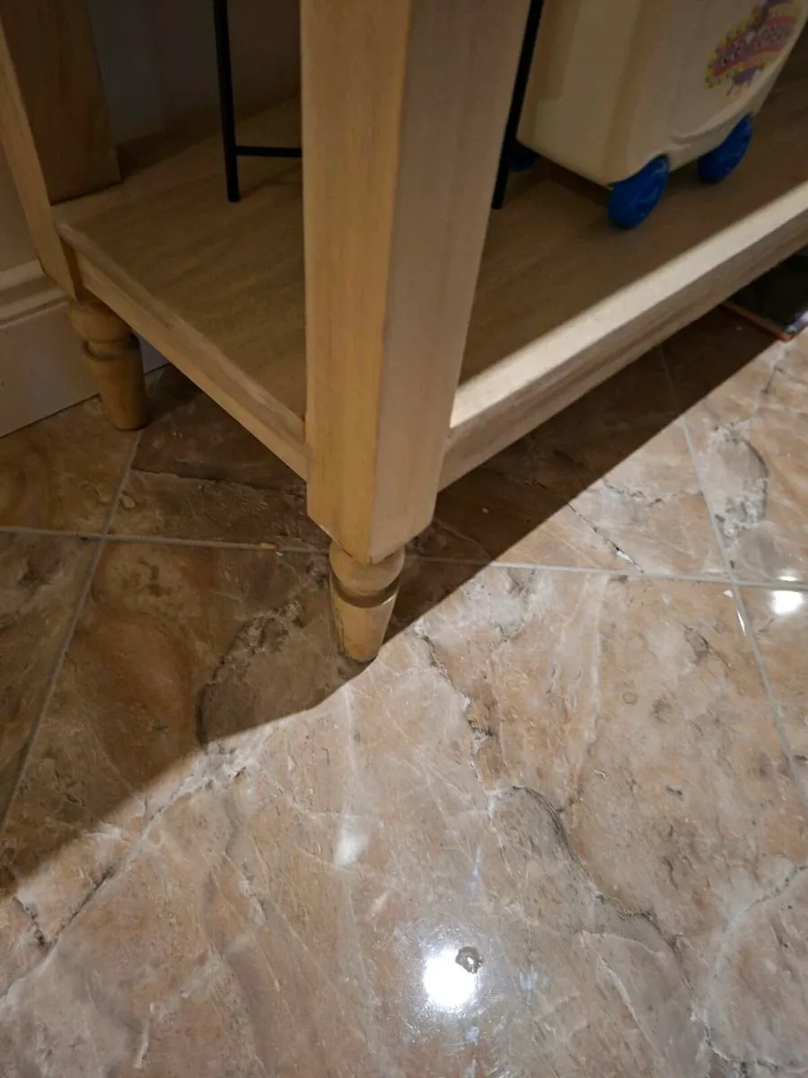 Large Solid wood hall table - Image 4