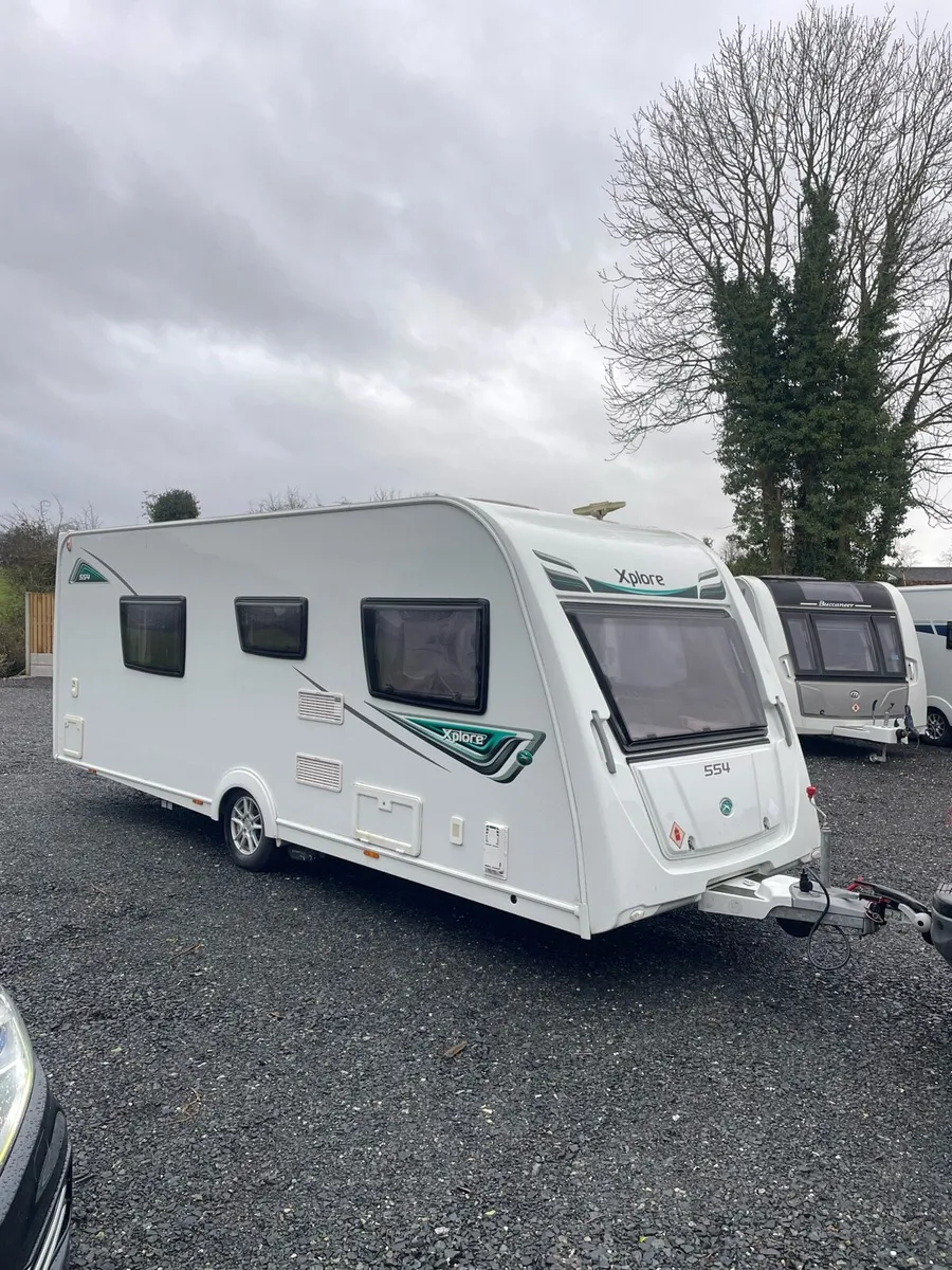 2017 Elddis Xplore 4 Berth Island Bed Caravan - Image 1