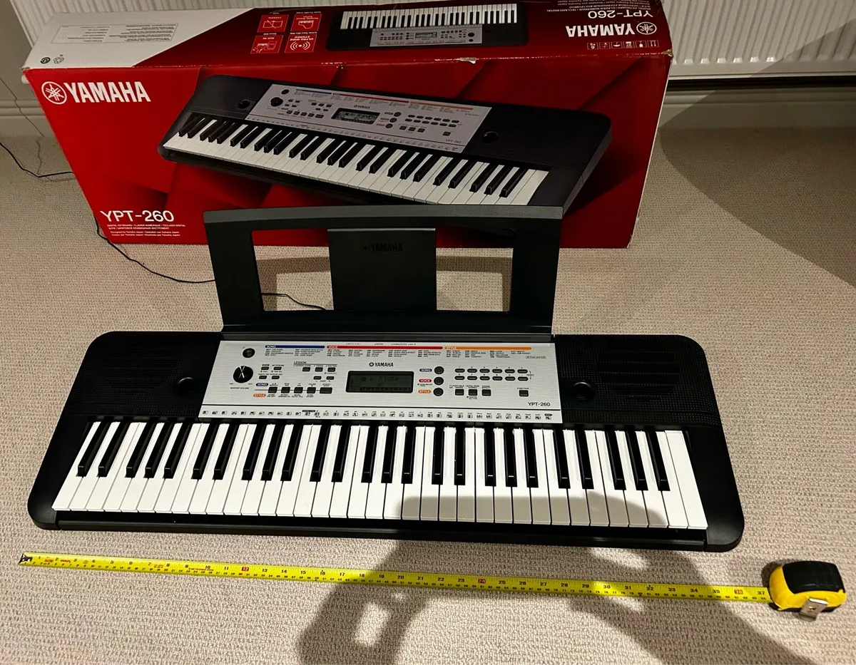YAMAHA YPT-260 KEYBOARD - Image 2