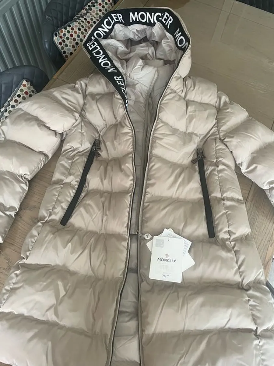 Moncler Women's Cream Coat - Image 2