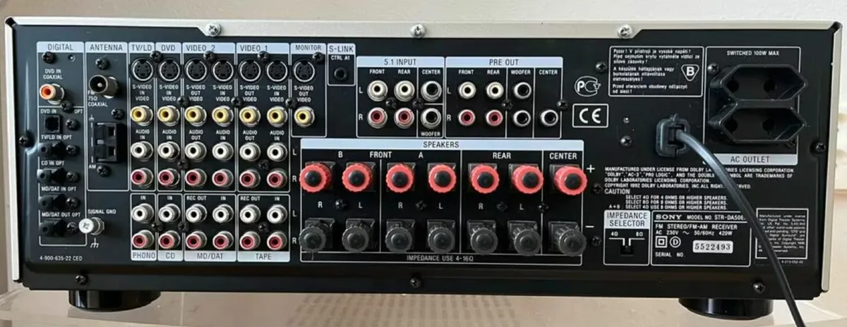 SONY STR DA 50ES champagne - Image 4
