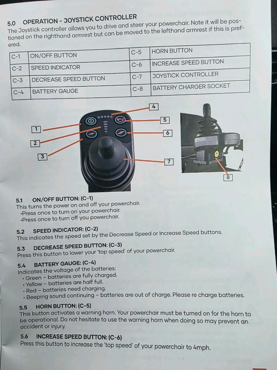Buddie pro electric wheelchair - Image 3