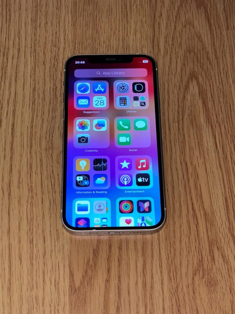 iPhone 12 White 64GB Unlocked - Image 1