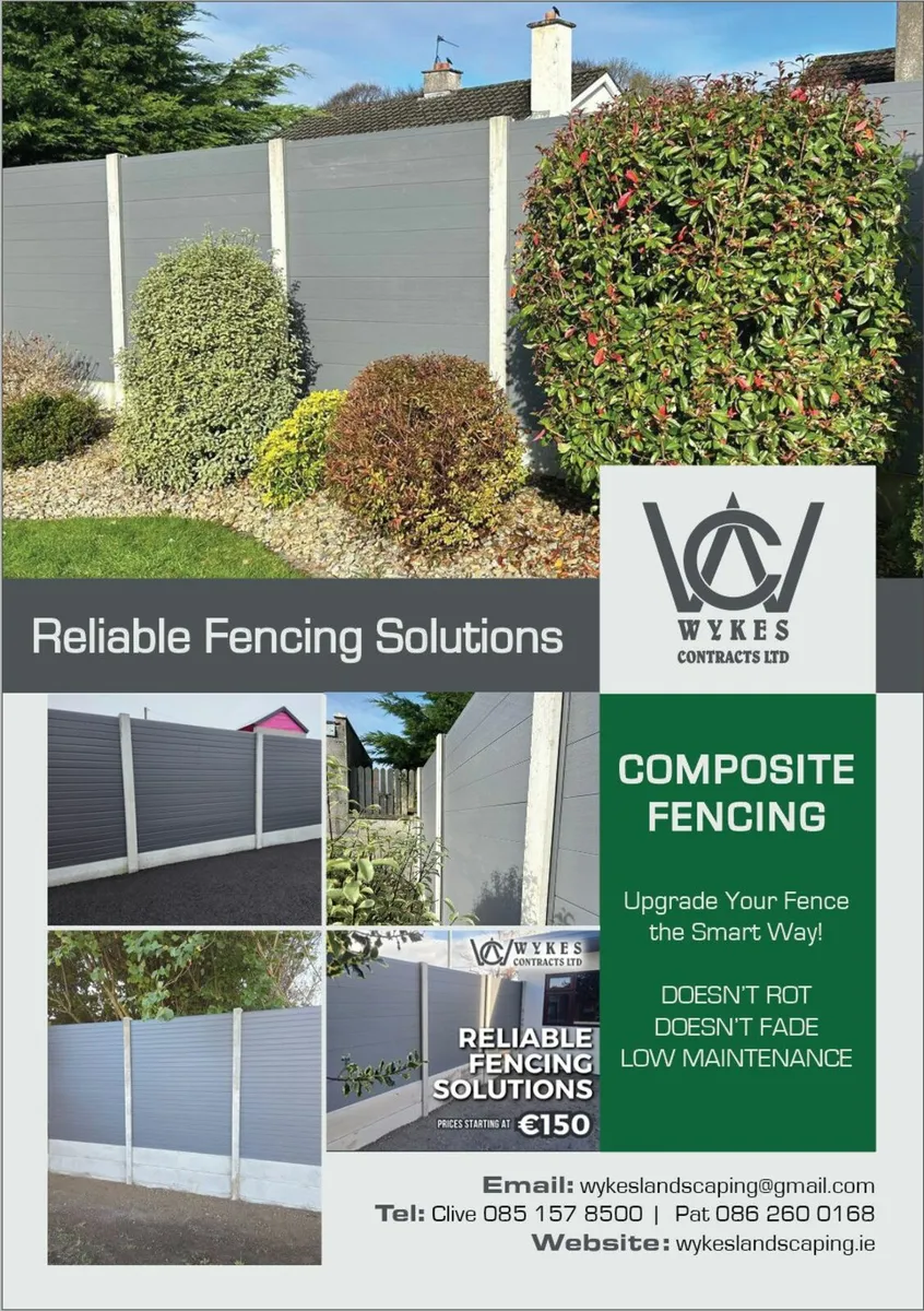 Composite/pvc fencing - Image 1